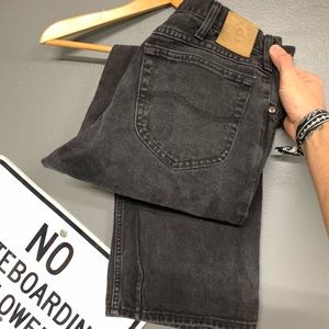 - Vintage black Lee denim
